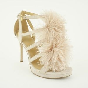 Michael Kors Women's Fara Heels Sandals, Soft Pink